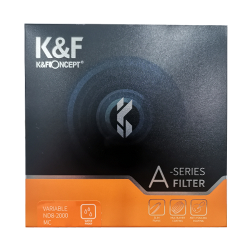 K&F CONCEPT Filtro MC ND Variável ND8-2000 (3-11 Stops) 43mm